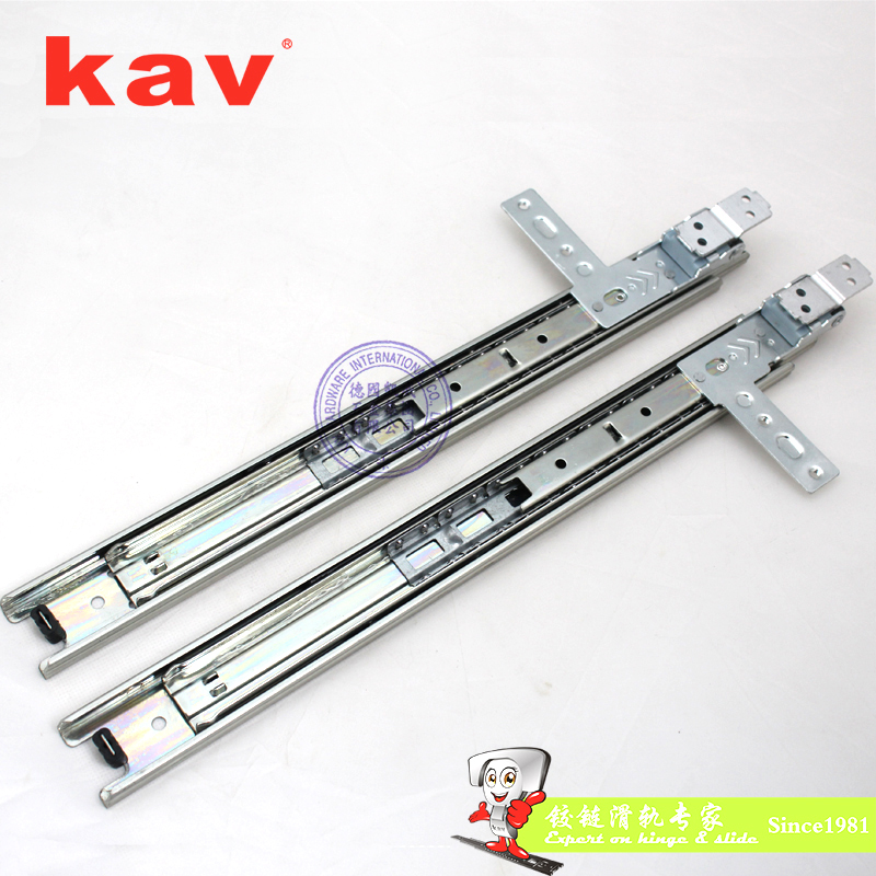 35mm宽三节穿衣镜滑轨【试衣镜推拉轨道】 TM35310-3