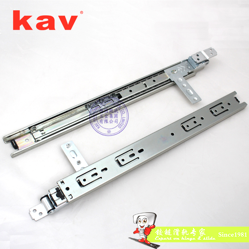 35mm宽三节穿衣镜滑轨【试衣镜推拉轨道】 TM35310-5
