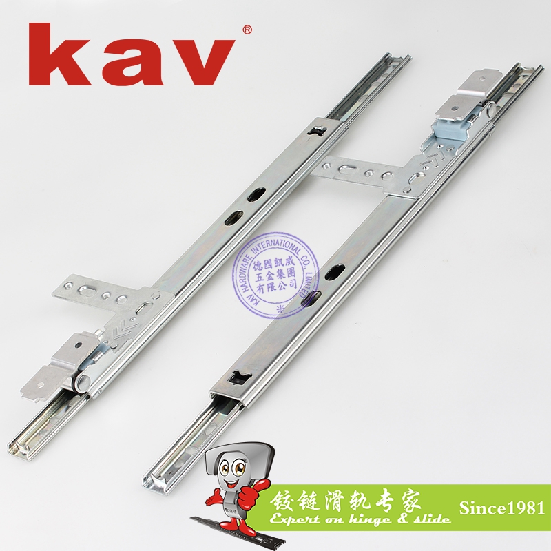 kav27mm宽二节衣柜门推拉镜子滑轨TM27212