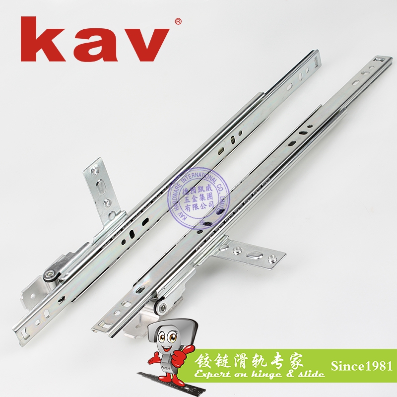 kav27mm宽二节衣柜门推拉镜子滑轨TM27212