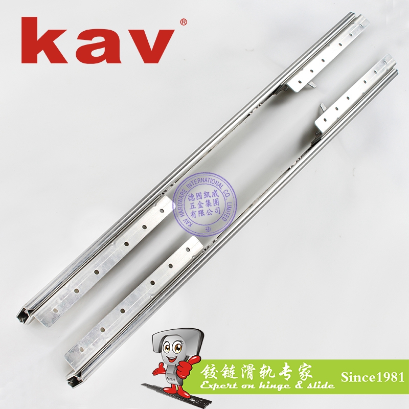 kav35mm宽二节双向餐桌滑轨YC35218