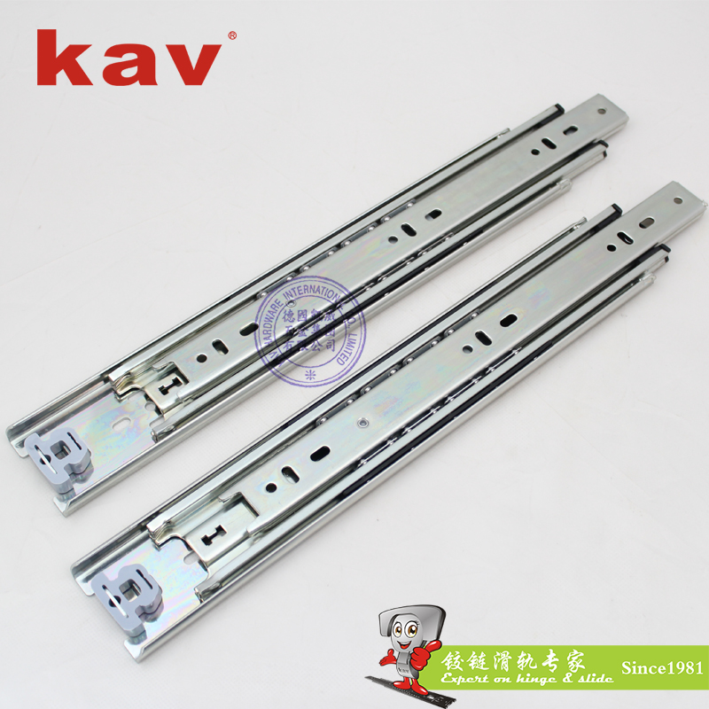 kav50mm宽三节重型钢珠滑轨H500
