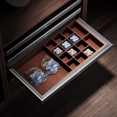皮革内衣盒